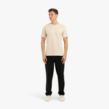 CREWNECK MIDWEIGHT T-SHIRT - BEIGE
