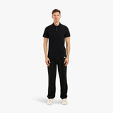 POLO PIQUE T-SHIRT - BLACK