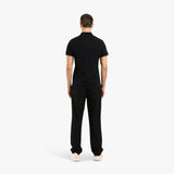 POLO PIQUE T-SHIRT - BLACK