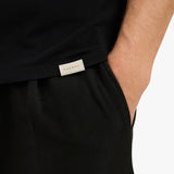 POLO PIQUE T-SHIRT - BLACK