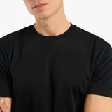 CREWNECK MIDWEIGHT T-SHIRT - BLACK