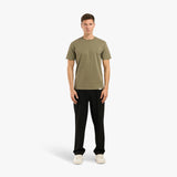 CREWNECK MIDWEIGHT T-SHIRT - UNIT GREEN