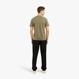 CREWNECK MIDWEIGHT T-SHIRT - UNIT GREEN