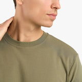 CREWNECK MIDWEIGHT T-SHIRT - UNIT GREEN