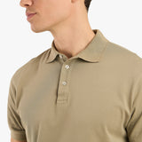 POLO PIQUE T-SHIRT - BASE GREEN