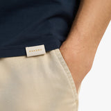 POLO PIQUE T-SHIRT - NAVY BLUE