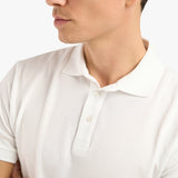 POLO PIQUE T-SHIRT - WHITE